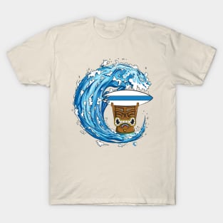 Tiki Wave Surf T-Shirt